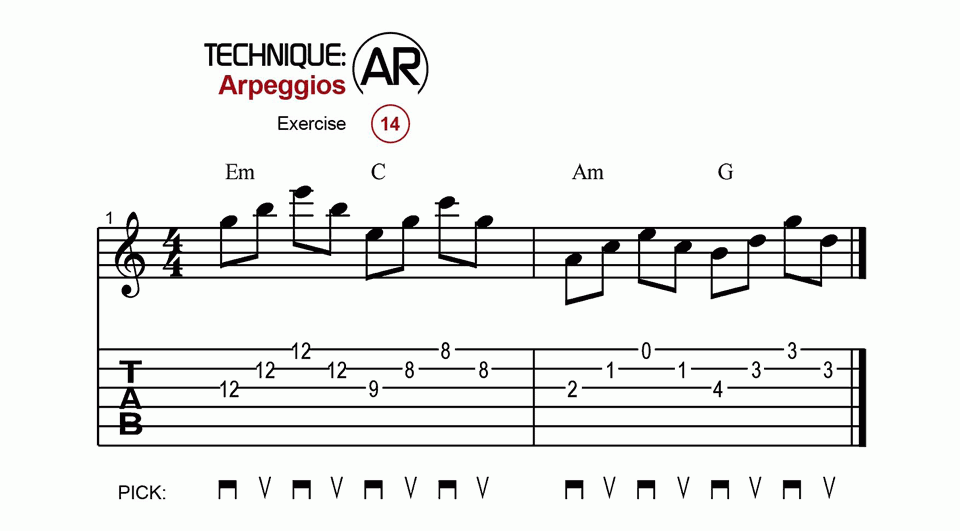 Arpeggios Ex. 14
