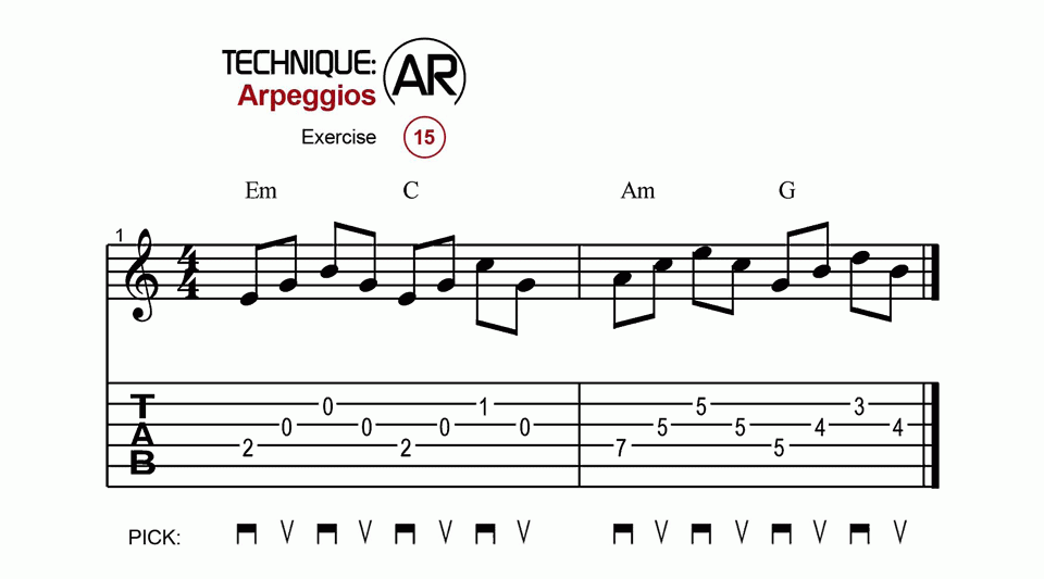 Arpeggios Ex. 15