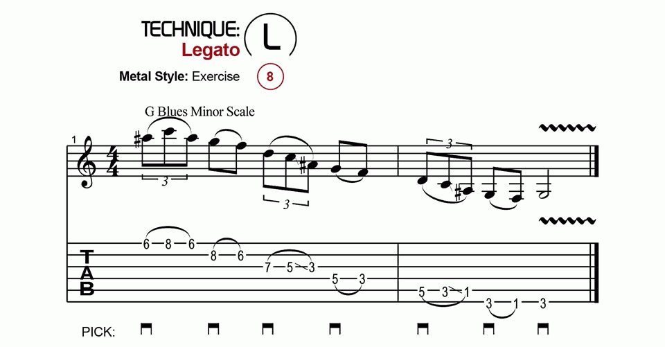 Legato · Rock · Ex. 08