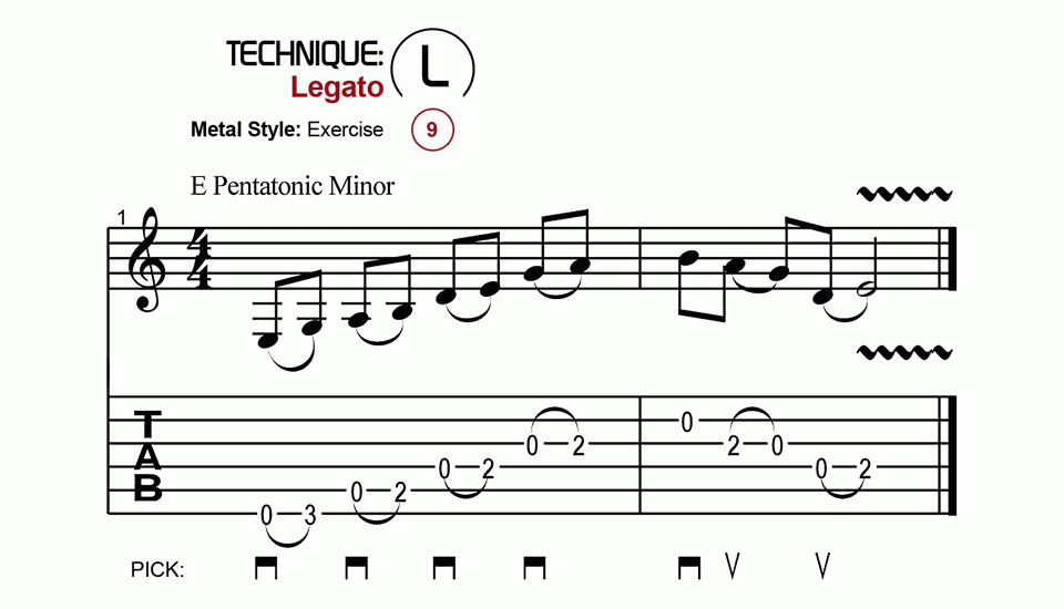 Legato · Rock · Ex. 09