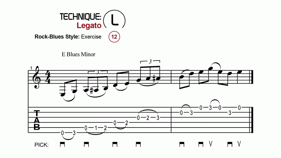 Legato · Rock · Ex. 12