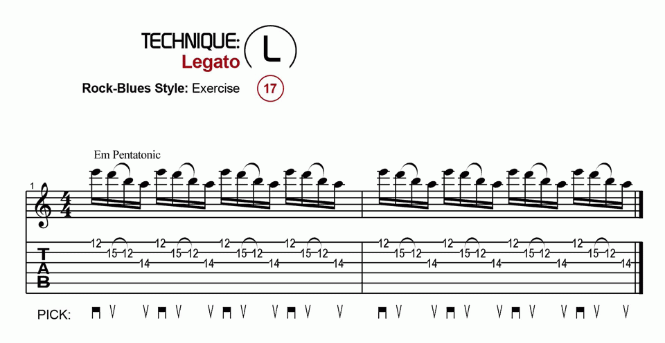 Legato · Rock · Ex. 17