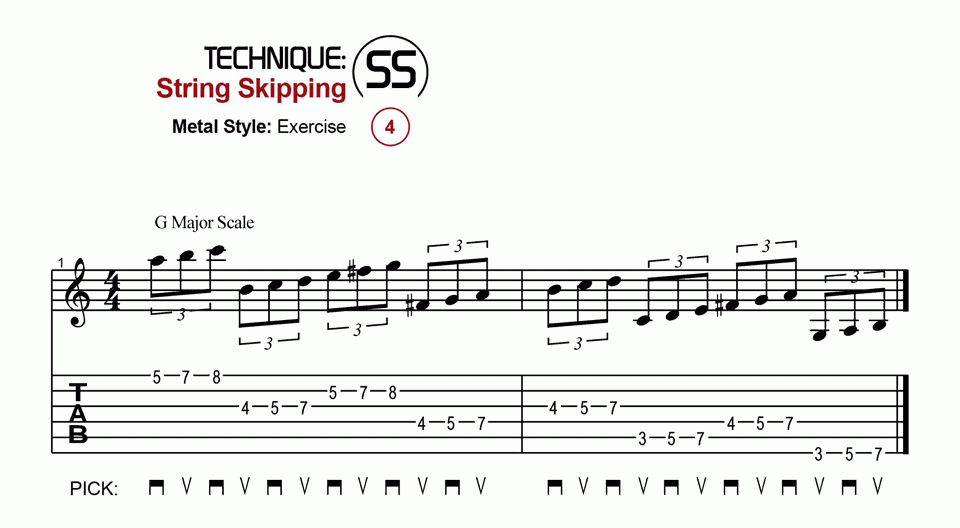 String Skipping · Metal · Ex. 04