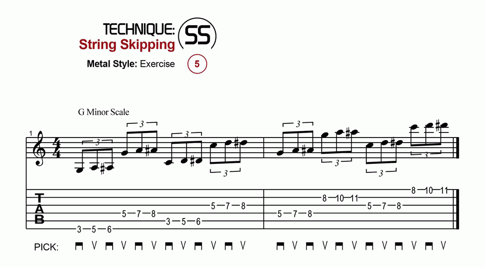 String Skipping · Metal · Ex. 05