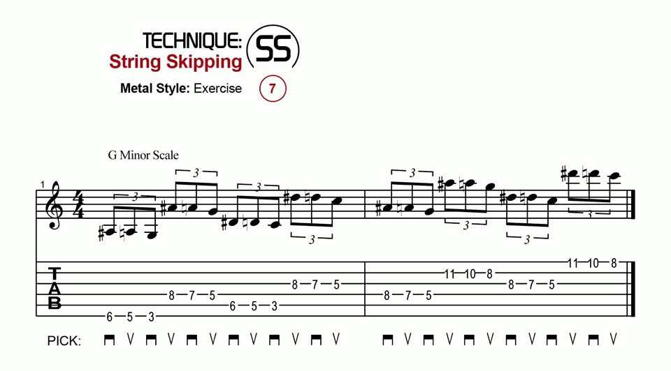 String Skipping · Metal · Ex. 07