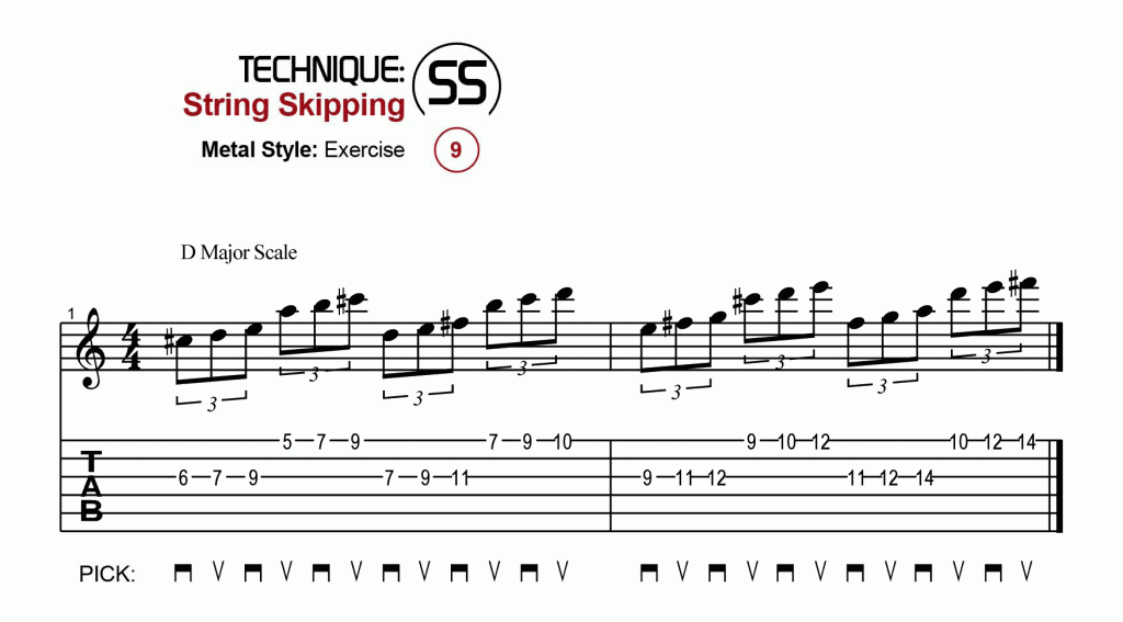 String Skipping · Metal · Ex. 09