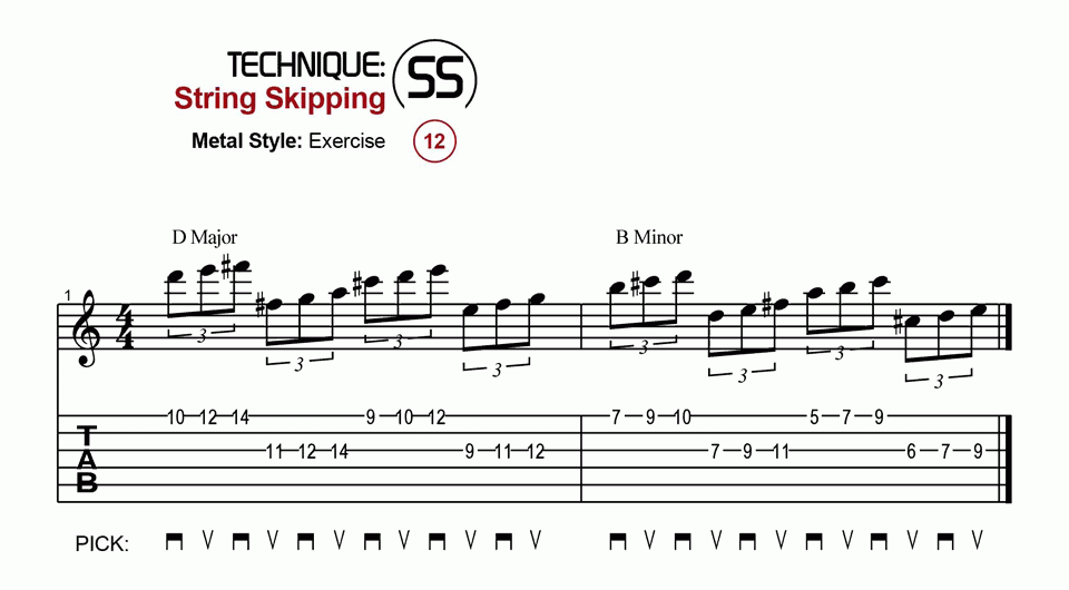 String Skipping · Metal · Ex. 12