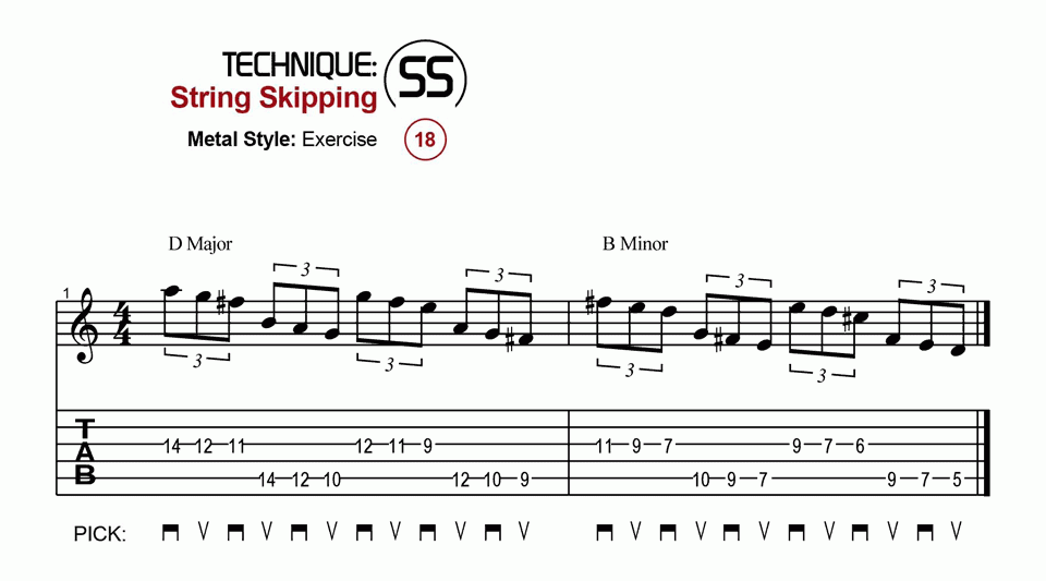 String Skipping · Metal · Ex. 18