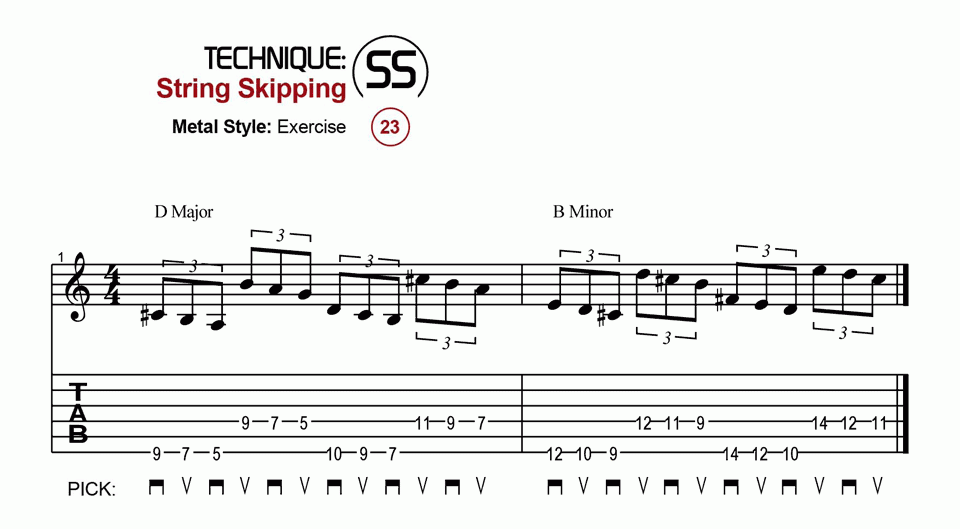 String Skipping · Metal · Ex. 23