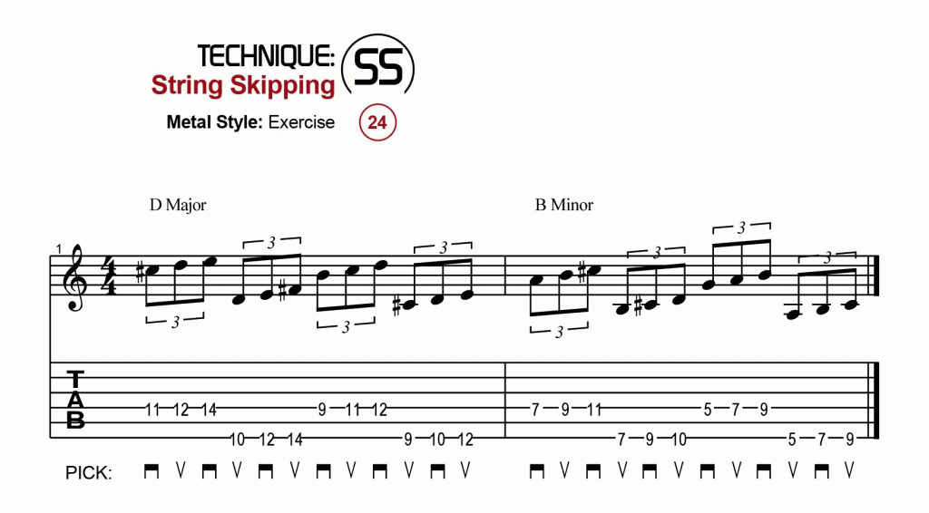 String Skipping · Metal · Ex. 24