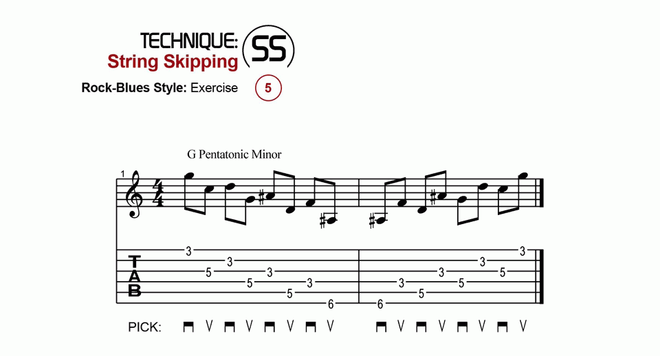 String Skipping · Rock · Ex. 05