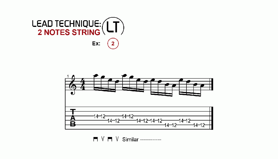 Two Notes String · Ex. 02