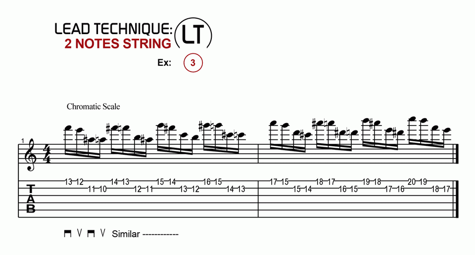 Two Notes String · Ex. 03