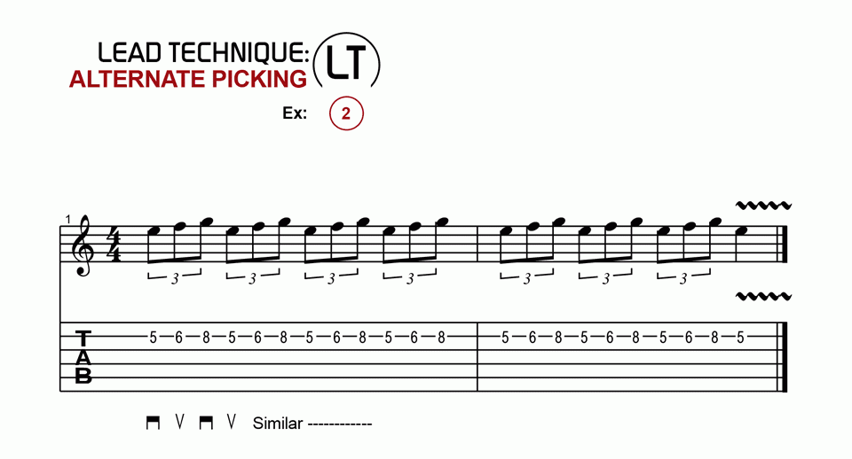 Alternate Picking · Ex.02