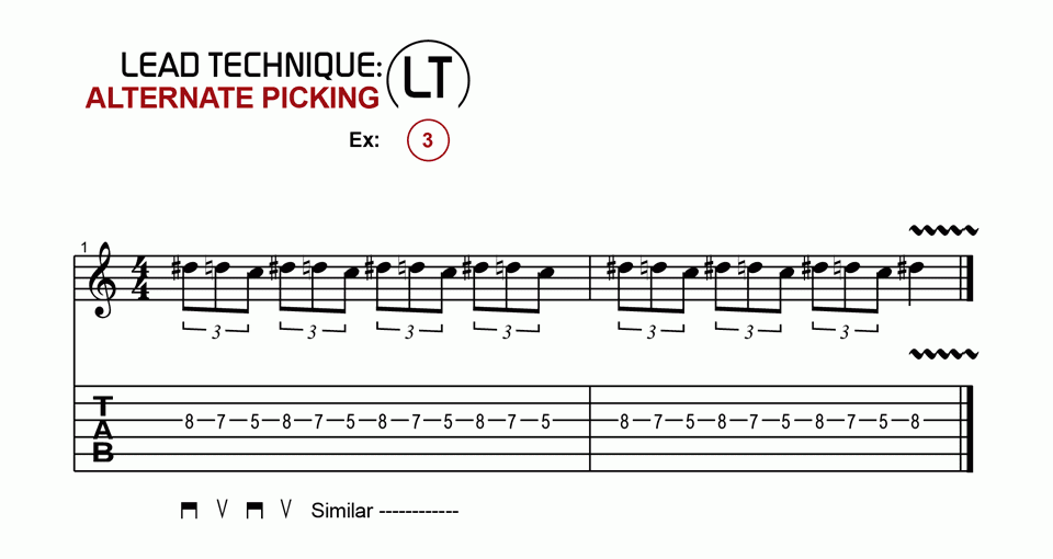 Alternate Picking · Ex.03