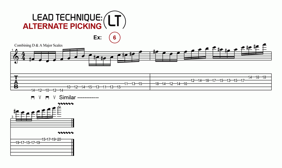 Alternate Picking · Ex.06