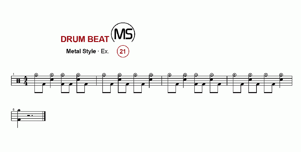 Metal Beat Ex. 21