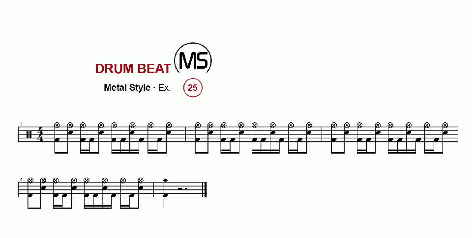 Metal Beat Ex. 25