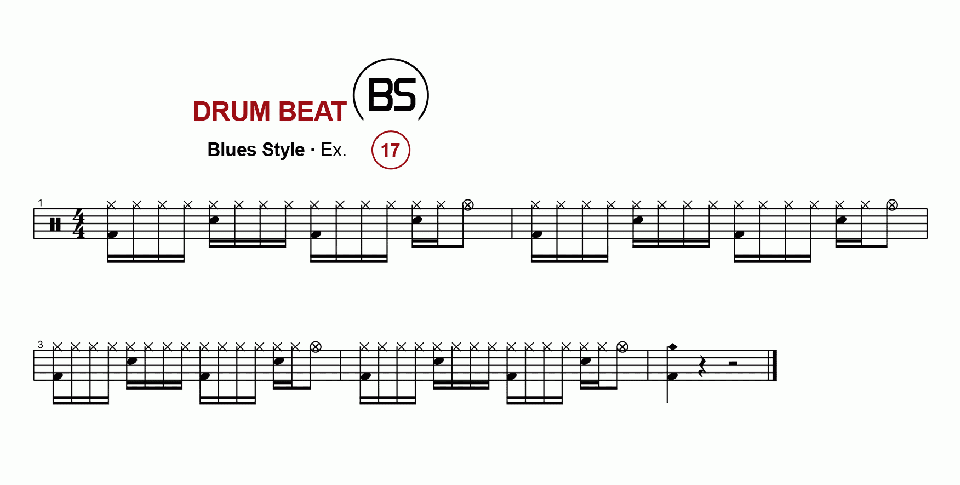 Blues Beat Ex. 17